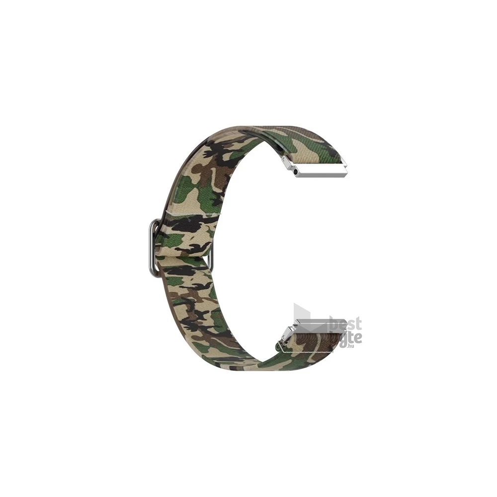 Gigapack GP-106910 univerzális 22mm terep mintás textil óraszíj
