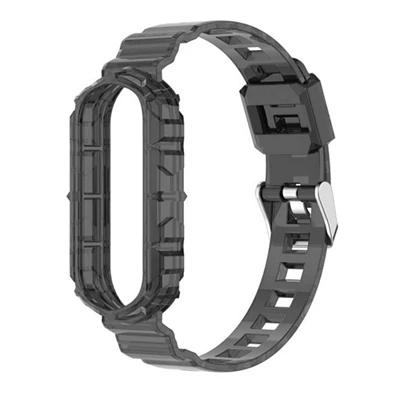 Gigapack GP-107228 Xiaomi Mi Band 5 / Mi Band 6 fekete szilikon óraszíj