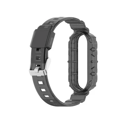 Gigapack GP-107228 Xiaomi Mi Band 5 / Mi Band 6 fekete szilikon óraszíj
