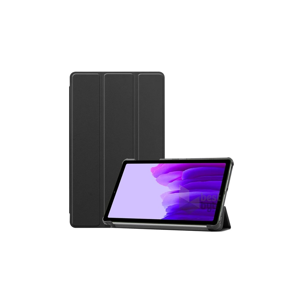Gigapack GP-108277 Samsung Galaxy Tab A7 Lite LTE(SM-T225)/A7 Lite WIFI(SM-T220) fekete bőr hatású oldalra nyíló tok