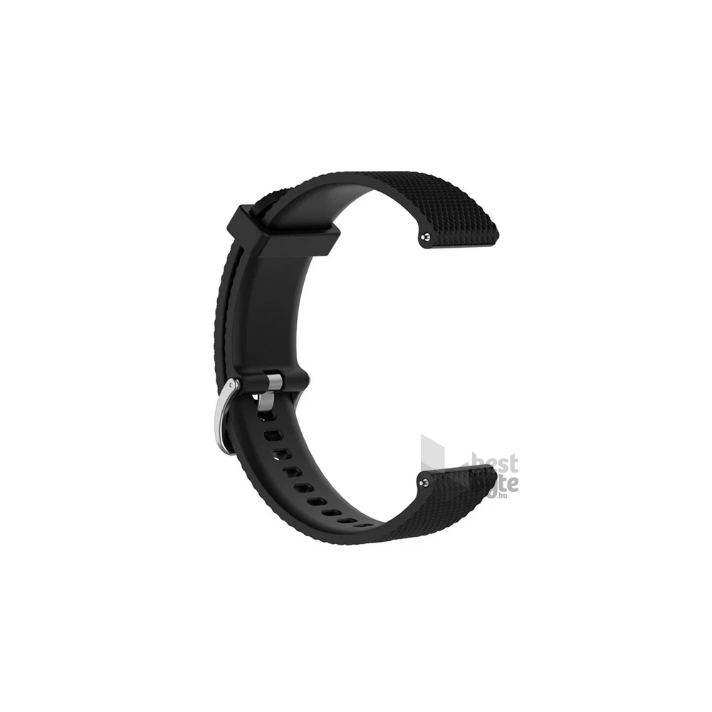 Gigapack GP-108540 Garmin Vivomove HR / Vivoactive 3 fekete szilikon óraszíj