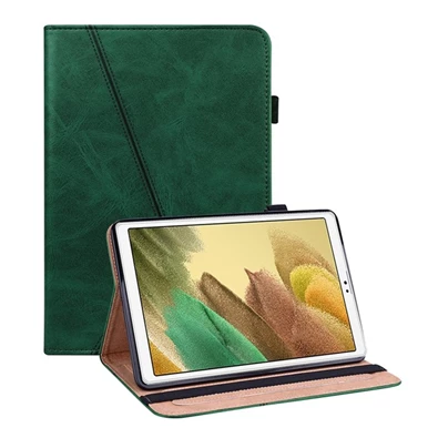 Gigapack GP-109523 Samsung Galaxy Tab A7 Lite LTE(SM-T225)/A7 Lite WIFI(SM-T220) sötétzöld bőr hatású oldalra nyíló tok