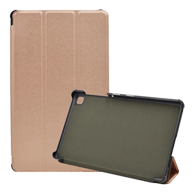 Gigapack GP-109661 Samsung Galaxy Tab A7 Lite LTE(SM-T225)/A7 Lite WIFI(SM-T220) rózsaarany bőr hatású oldalra nyíló tok