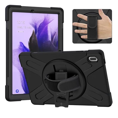 Gigapack GP-109704 Galaxy Tab S7 FE WIFI 12.4 (SM-T733/SM-T730) / Tab S7 FE 5G (SM-T736) fekete műanyag tok
