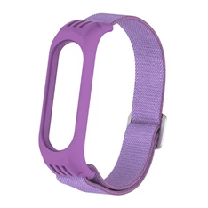Gigapack GP-110036 Xiaomi Mi Band 6 / Mi Band 5 / MI Band 4 lila textil óraszíj