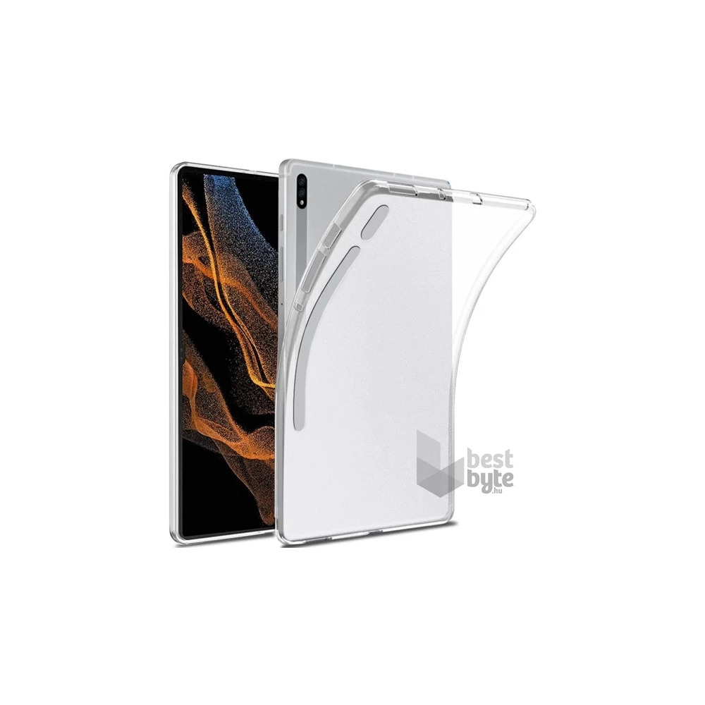 Gigapack GP-116064 Galaxy Tab S9 Ultra LTE (SM-X916) / WIFI (SM-X910) / S8 Ultra LTE (SM-X906) átlátszó szilikon tok