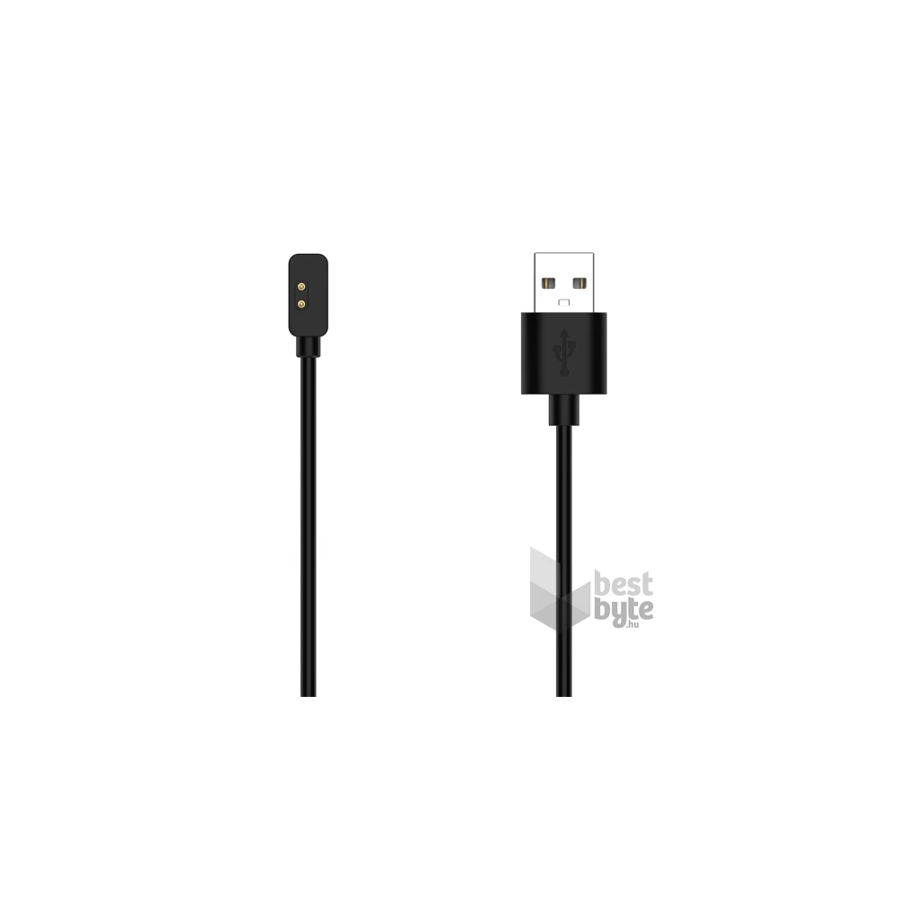 Gigapack GP-124785 1m Xiaomi Mi Band 7 Pro / Redmi Watch 2 / Redmi Watch 2 Lite fekete mágneses töltő kábel