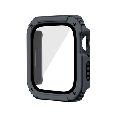 Gigapack GP-125021 Apple Watch Series SE 2 40mm / Series 6 40mm / Series 5 40mm sötétszürke műanyag keret + kijelzővédő