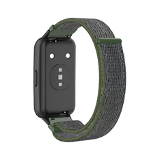 Gigapack GP-126410 Honor Band 7 / Huawei Band 7 sötétzöld nylon óraszíj