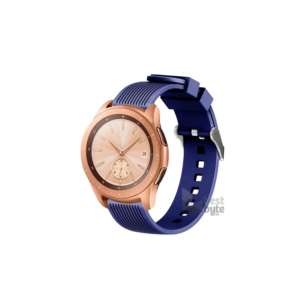 Gigapack GP-129079 univerzális 20mm sötétkék szilikon óraszíj