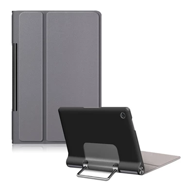 Gigapack GP-132741 Lenovo Yoga Tab 11 (YT-J706F) WIFI/Yoga Tab 11 (YT-J706X) LTE szürke bőr hatású oldalra nyíló tok