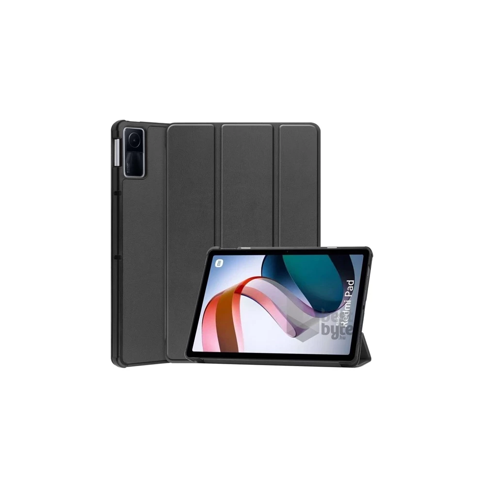 Gigapack GP-133950 Xiaomi Redmi Pad fekete bőr hatású oldalra nyíló tok