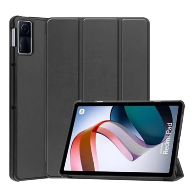 Gigapack GP-133950 Xiaomi Redmi Pad fekete bőr hatású oldalra nyíló tok