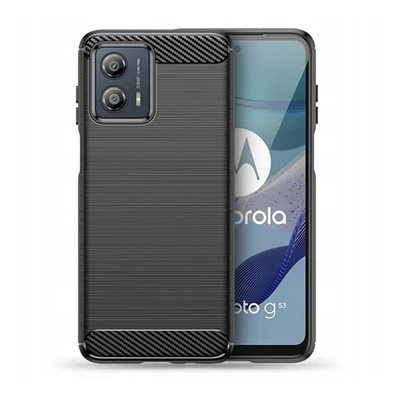 Gigapack GP-136241 Motorola Moto G53 (XT2335) fekete szilikon hátlap