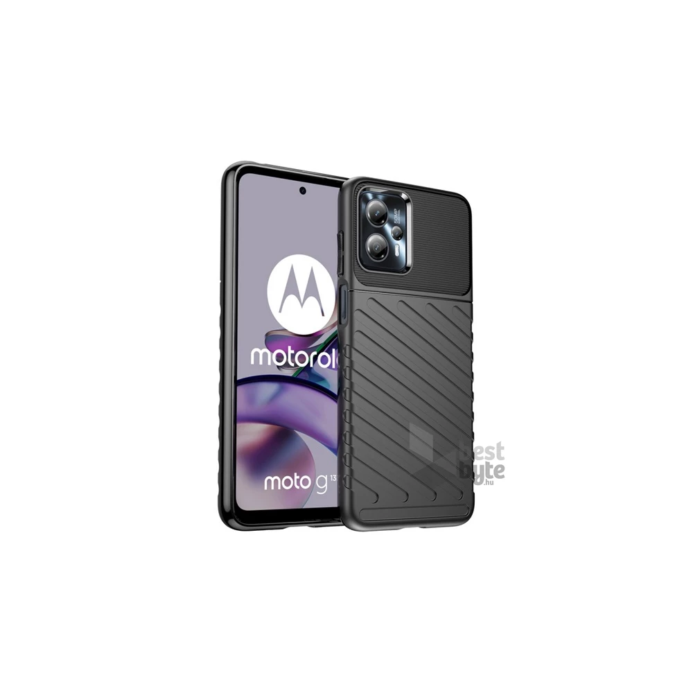 Gigapack GP-136734 Motorola Moto G23 / Moto G13 fekete szilikon hátlap