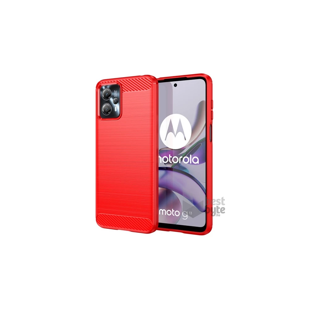Gigapack GP-136876 Motorola Moto G23 / Moto G13 piros szilikon hátlap