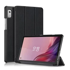 Gigapack GP-138220 Lenovo Tab M9 (TB310X) LTE/Tab M9 (TB310F) WIFI fekete bőr hatású oldalra nyíló tok