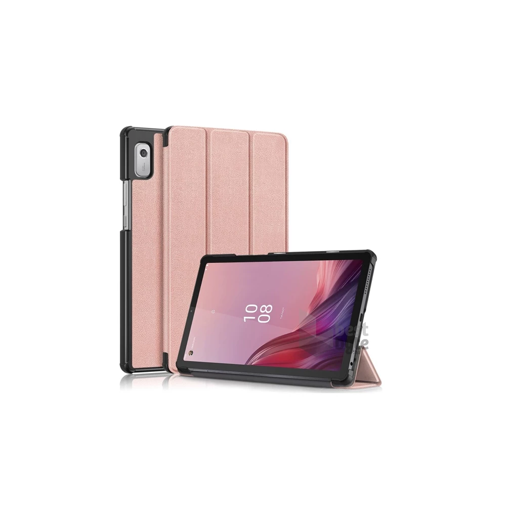 Gigapack GP-138223 Lenovo Tab M9 (TB310X) LTE/Tab M9 (TB310F) WIFI rózsaarany bőr hatású oldalra nyíló tok