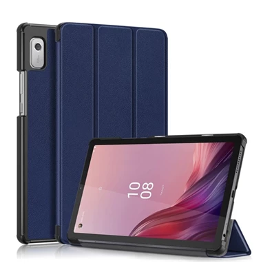 Gigapack GP-138224 Lenovo Tab M9 (TB310X) LTE/Tab M9 (TB310F) WIFI sötétkék bőr hatású oldalra nyíló tok