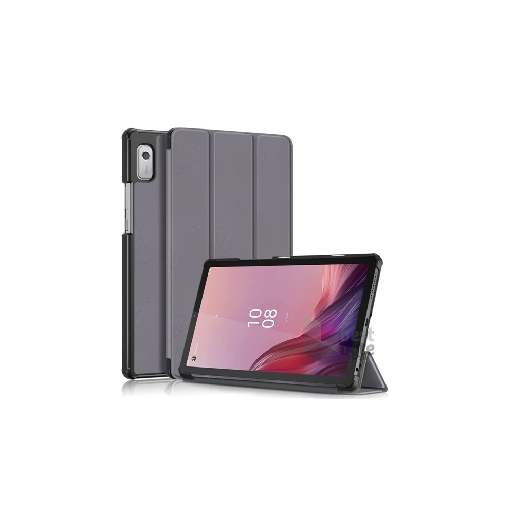Gigapack GP-138228 Lenovo Tab M9 (TB310F) WIFI/Tab M9 (TB310X) LTE szürke bőr hatású oldalra nyíló tok
