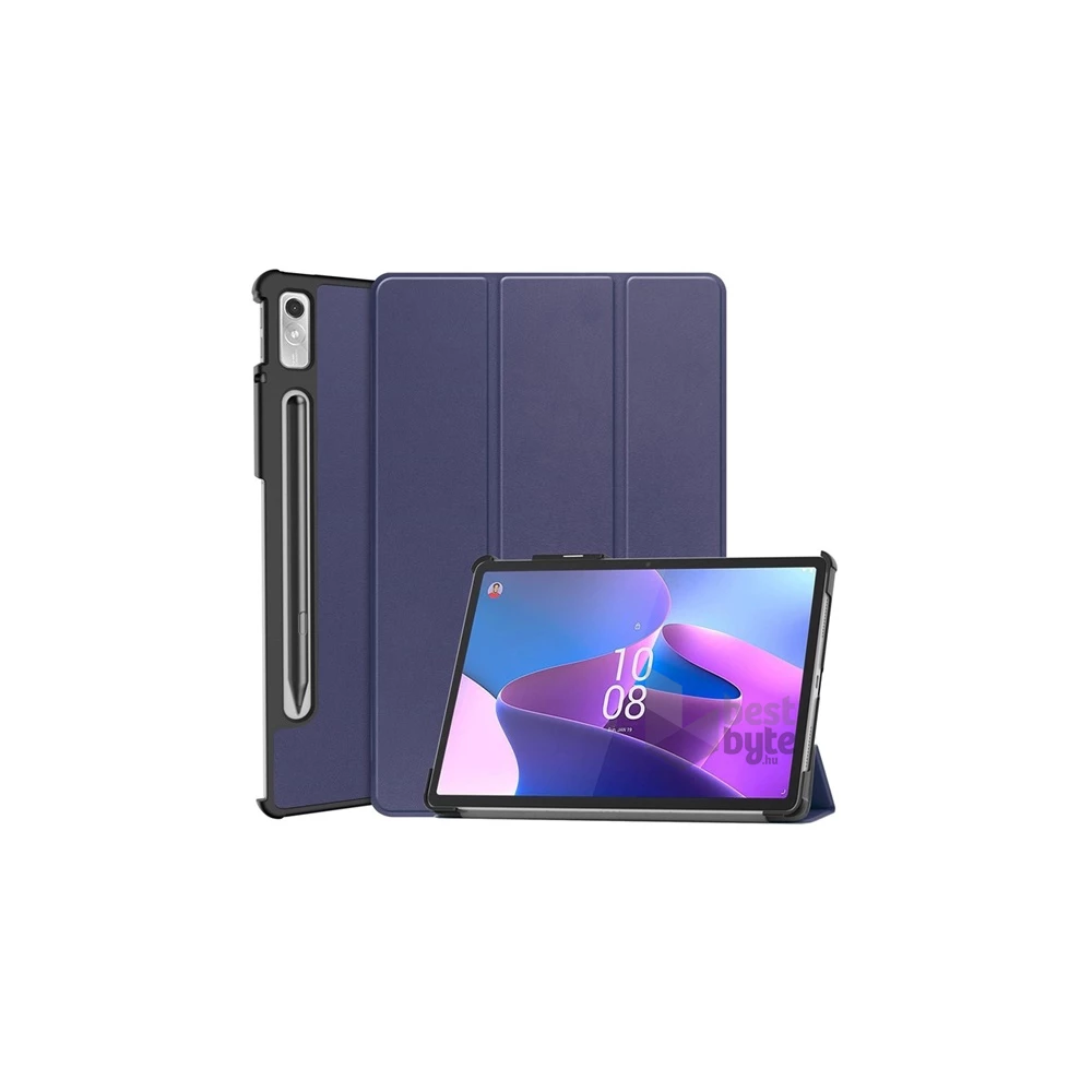 Gigapack GP-138932 Lenovo Tab P11 Pro Gen2 (TB132FU) WIFI sötétkék bőr hatású oldalra nyíló tok