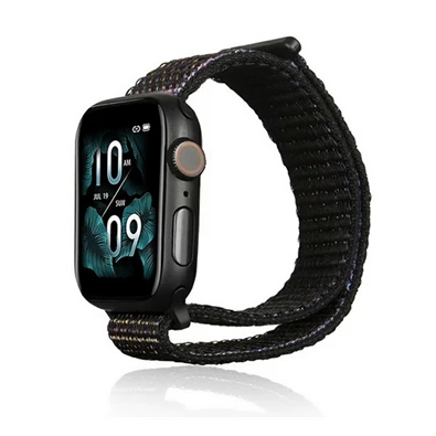 Gigapack GP-141129 Apple Watch Series 9 41mm / Watch Series 8 41mm / Watch Series 7 41mm fekete nylon óraszíj