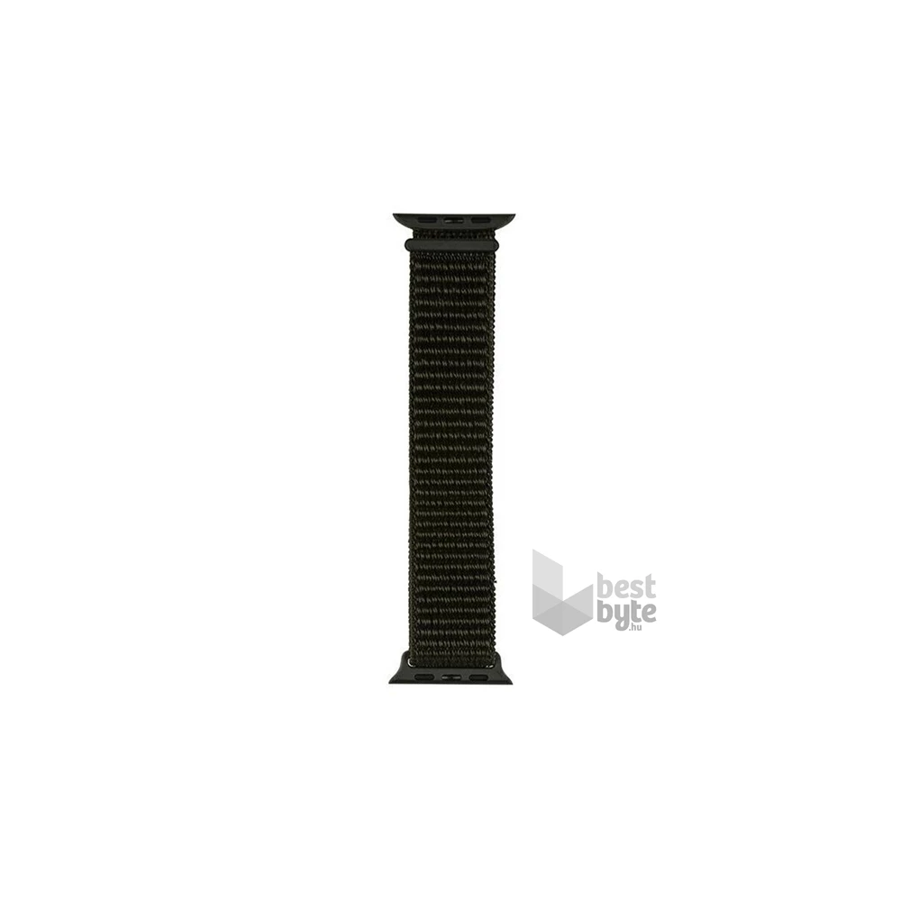 Gigapack GP-141136 Apple Watch Ultra 2 49mm / Watch Series 9 45mm / Watch Ultra 49mm sötétzöld nylon óraszíj