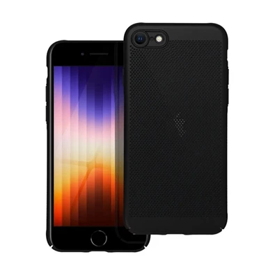 Gigapack GP-142553 iPhone SE 3 (2022) / iPhone SE 2 (2020) / iPhone 8 4.7 fekete műanyag hátlap