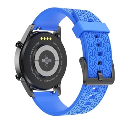 Gigapack GP-142698 Galaxy Watch 46mm (SM-R800N) / Galaxy Watch 4 Classic 46 mm (SM-R890) sötétkék szilikon óraszíj