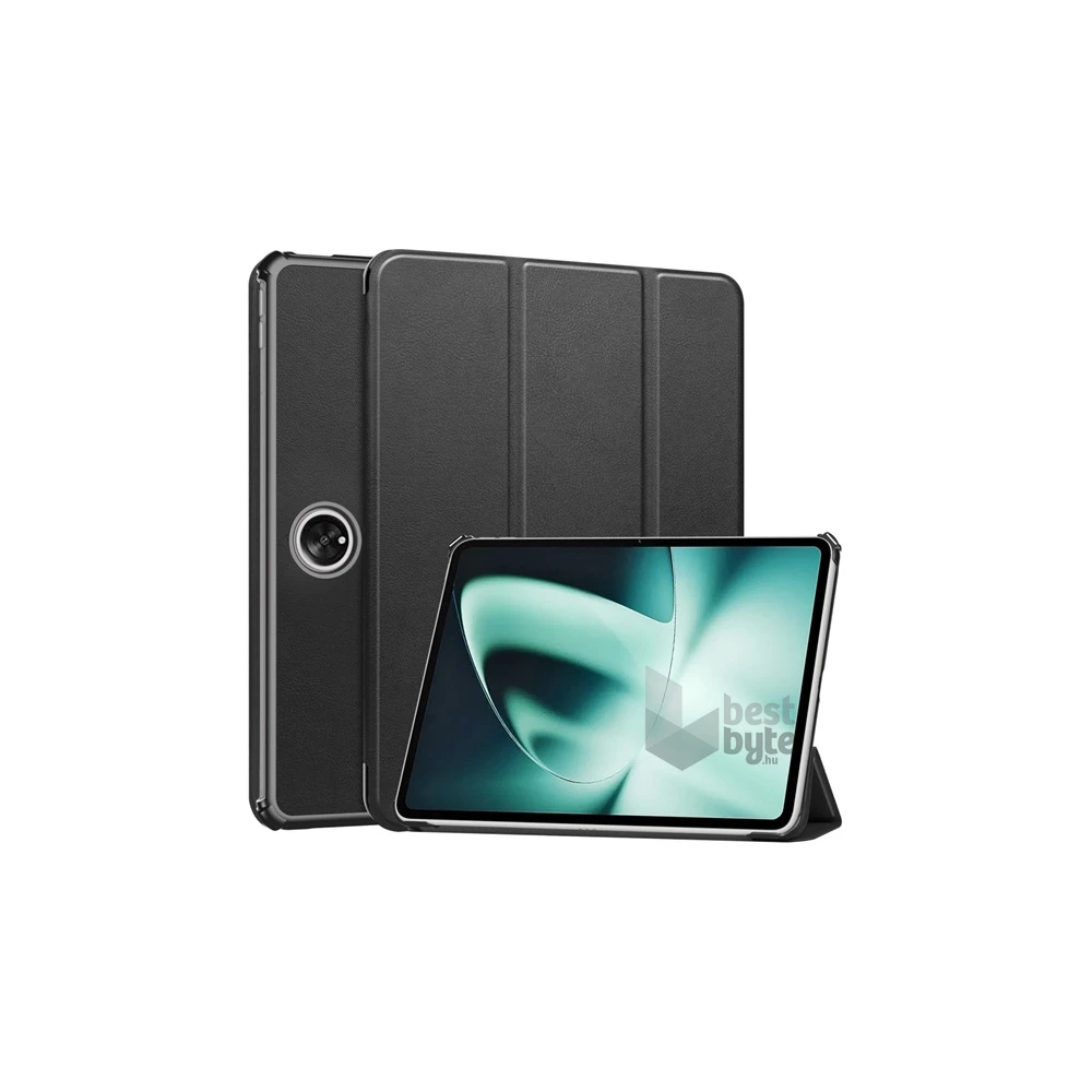 Gigapack GP-143453 OnePlus Pad fekete bőr hatású oldalra nyíló tok