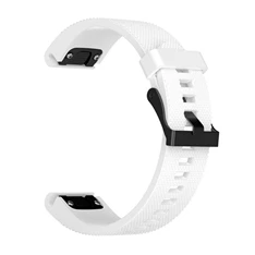 Gigapack GP-149209 Garmin Fenix 7S Solar / Fenix 7S Sapphire / Fenix 7S Pro Solar 20mm fehér szilikon óraszíj