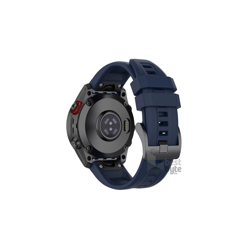 Gigapack GP-149220 Garmin Epix Pro (Gen2) 47mm / Fenix 7 Solar / Fenix 7 Sapphire 22mm sötétkék szilikon óraszíj
