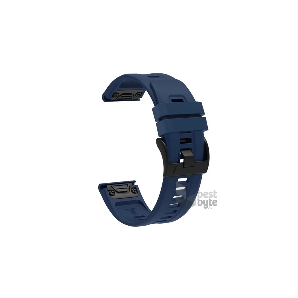 Gigapack GP-149234 Garmin Fenix 7X Solar / Fenix 7X Sapphire / Fenix 7X Pro Solar 26mm sötétkék szilikon óraszíj