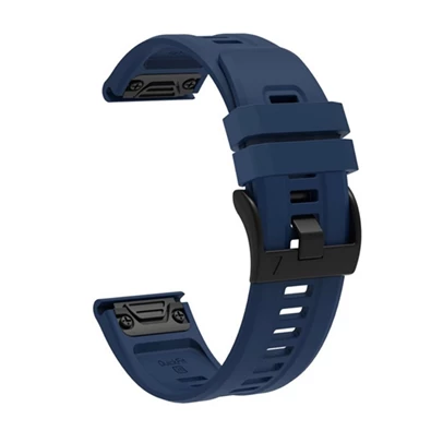 Gigapack GP-149234 Garmin Fenix 7X Solar / Fenix 7X Sapphire / Fenix 7X Pro Solar 26mm sötétkék szilikon óraszíj