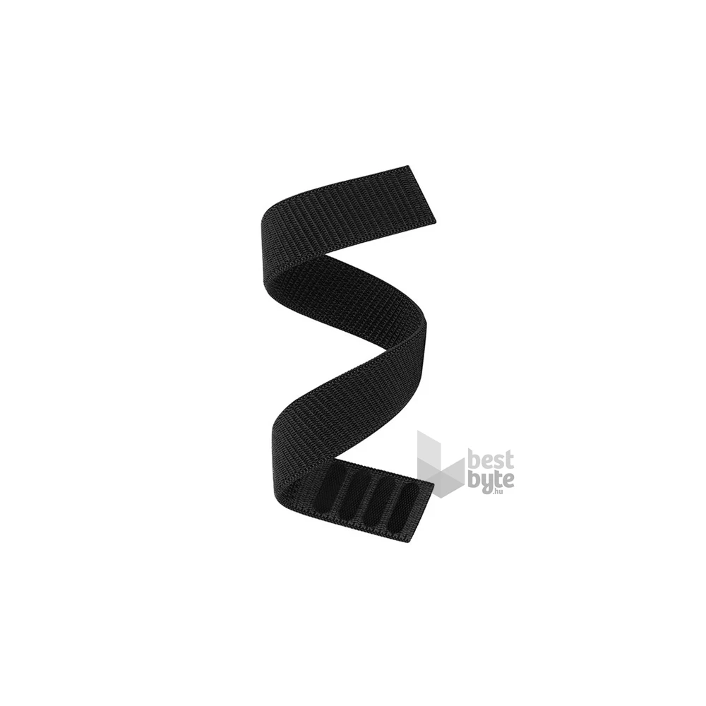 Gigapack GP-149256 Garmin Epix Pro (Gen2) 47mm / Fenix 7 Pro Solar / Fenix 7 Solar 22mm fekete nylon óraszíj