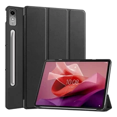 Gigapack GP-149851 Lenovo Tab P12 (TB370) fekete bőr hatású oldalra nyíló tok