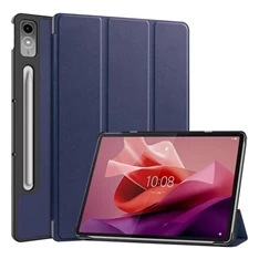 Gigapack GP-149854 Lenovo Tab P12 (TB370) sötétkék bőr hatású oldalra nyíló tok