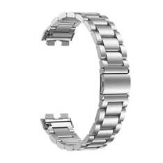 Gigapack GP-150420 Huawei Band 9 / Band 8 20mm ezüst fém óraszíj