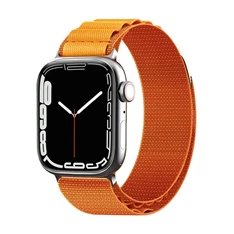 Gigapack GP-150427 Apple Watch Series 9 41mm / Watch Series 8 41mm / Watch Series 7 41mm narancs nylon óraszíj