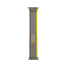 Gigapack GP-150434 Apple Watch Series 9 41mm / Watch Series 8 41mm / Watch Series 7 41mm világosszürke nylon óraszíj