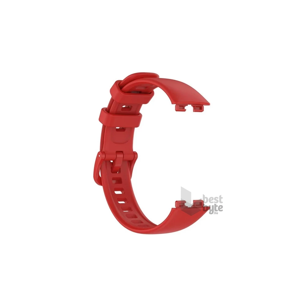 Gigapack GP-150438 Huawei Band 9 / Band 8 piros szilikon óraszíj