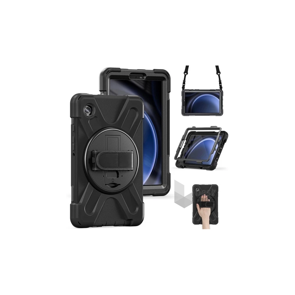 Gigapack GP-150480 Galaxy Tab A9 LTE (SM-X115) / Galaxy Tab A9 WIFI (SM-X110) fekete műanyag tok