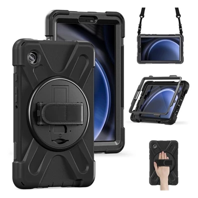 Gigapack GP-150480 Galaxy Tab A9 LTE (SM-X115) / Galaxy Tab A9 WIFI (SM-X110) fekete műanyag tok