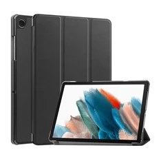 Gigapack GP-150662 Samsung Galaxy Tab A9 LTE (SM-X115)/Galaxy Tab A9 WIFI (SM-X110) fekete bőr hatású oldalra nyíló tok