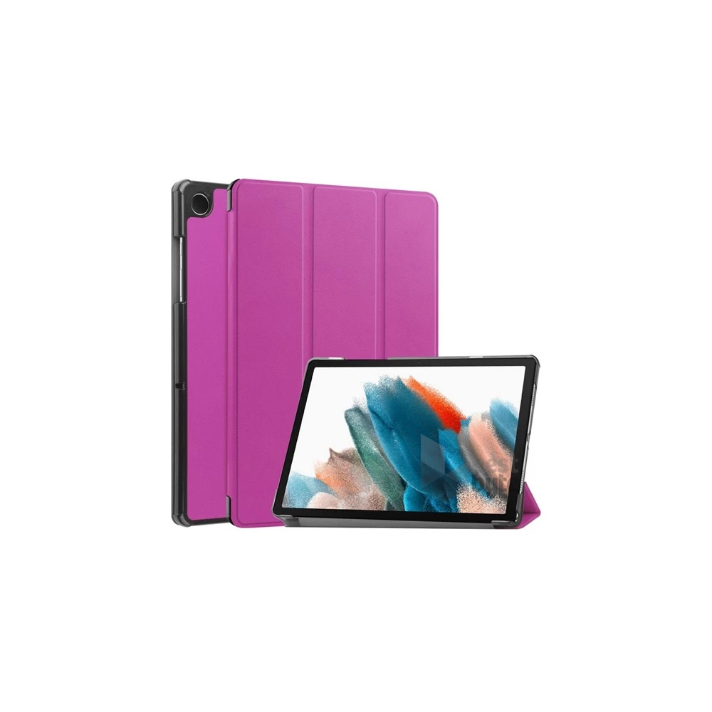 Gigapack GP-150664 Samsung Galaxy Tab A9 LTE (SM-X115)/Galaxy Tab A9 WIFI (SM-X110) lila bőr hatású oldalra nyíló tok