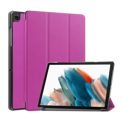 Gigapack GP-150664 Samsung Galaxy Tab A9 LTE (SM-X115)/Galaxy Tab A9 WIFI (SM-X110) lila bőr hatású oldalra nyíló tok