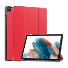 Gigapack GP-150665 Samsung Galaxy Tab A9 LTE (SM-X115)/Galaxy Tab A9 WIFI (SM-X110) piros bőr hatású oldalra nyíló tok