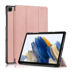 Gigapack GP-150668 Samsung Galaxy Tab A9 Plus 5G (SM-X216)/WIFI (SM-X210) rózsaarany bőr hatású oldalra nyíló tok