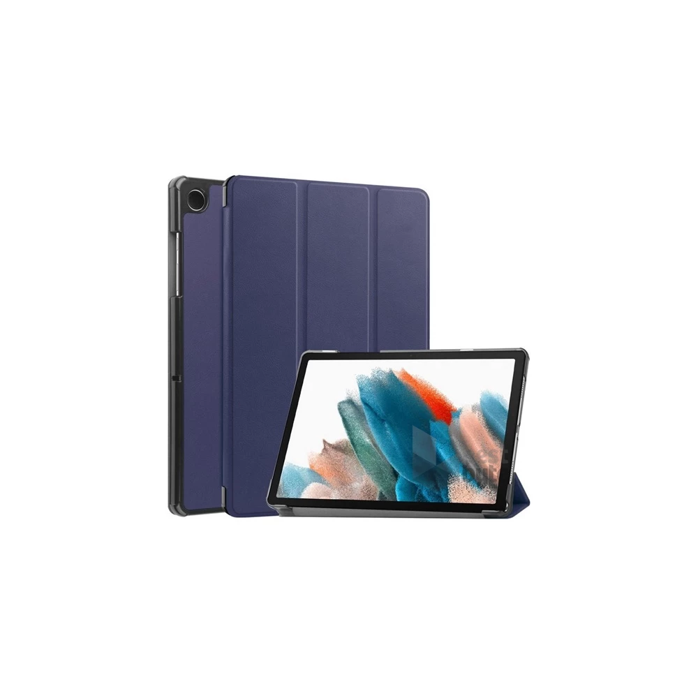 Gigapack GP-150669 Samsung Galaxy Tab A9 LTE (SM-X115)/WIFI (SM-X110) sötétkék bőr hatású oldalra nyíló tok