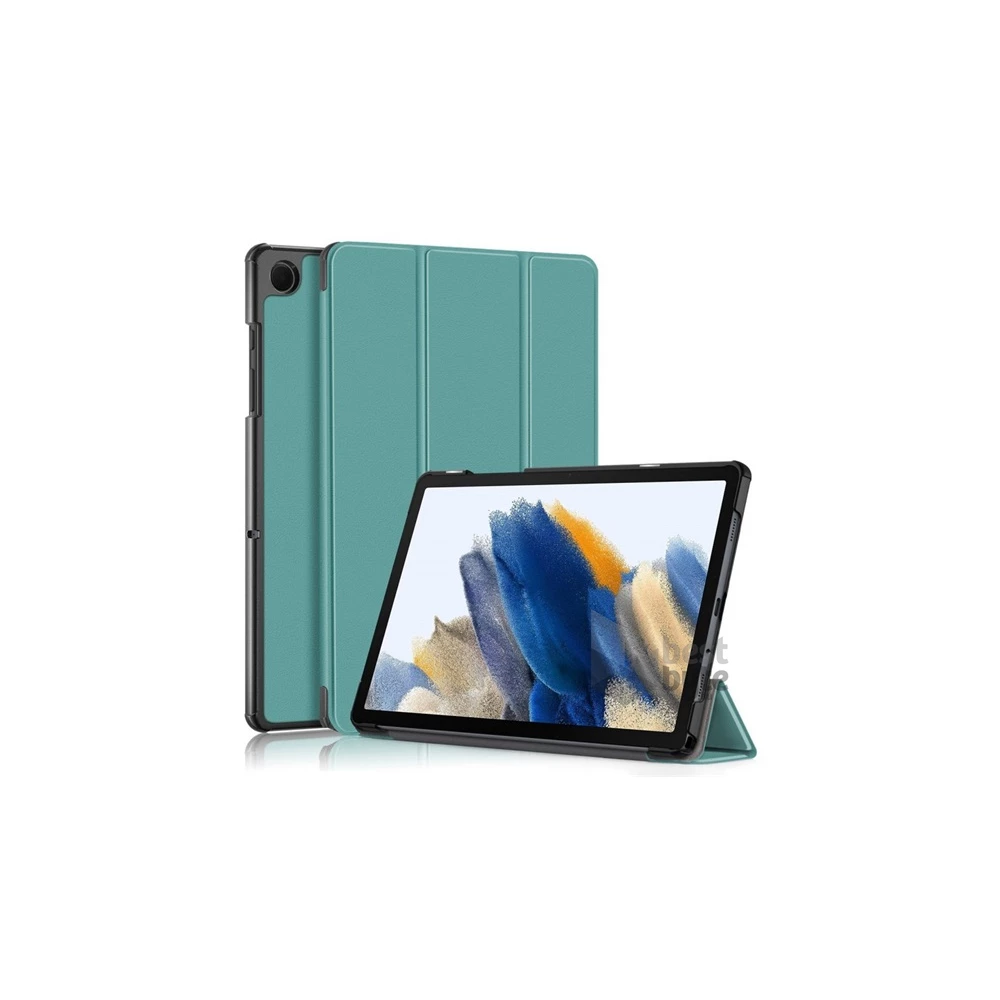 Gigapack GP-150672 Galaxy Tab A9 Plus 5G (SM-X216) / A9 Plus WIFI (SM-X210) sötétzöld bőr hatású oldalra nyíló tok